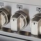 Bertazzoni MAS365INMNEV 36 Inch Induction Range, 5 Heating Zones, Electric Oven Nero Matt