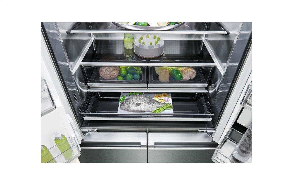 Lg LUPXC2386N Lg Signature 23 Cu. Ft. Smart Wi-Fi Enabled Instaview™ Door-In-Door® Counter-Depth Refrigerator