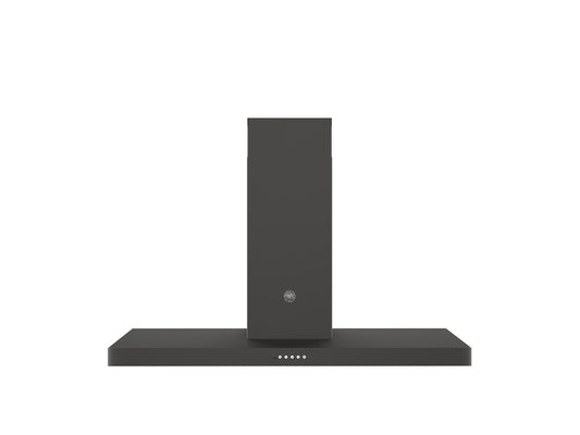 Bertazzoni KT48CAT 48 T-Shape Wallmounted Hood, 1 Motor 600 Cfm Carbonio