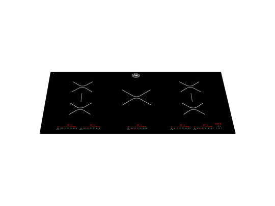 Bertazzoni P365IAE 36 5 Induction Zones Cooktop Nero