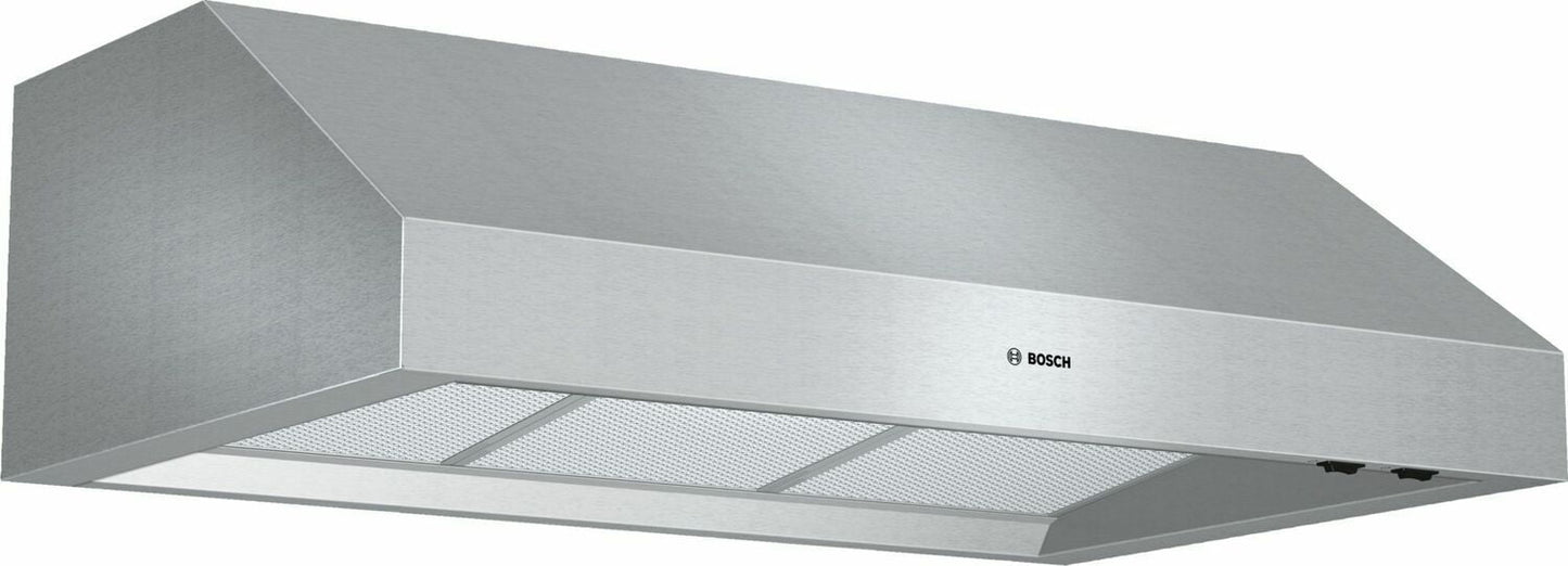 Bosch DPH36652UC 800 Series, 36" Under-Cabinet Wall Hood, 600 Cfm