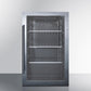 Summit SPR488BOSCSS Shallow Depth Indoor/Outdoor Beverage Cooler