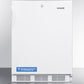 Summit AL750LBI Ada Compliant Built-In Undercounter All-Refrigerator For General Purpose Use, With Lock, Auto Defrost Operation And White Exterior