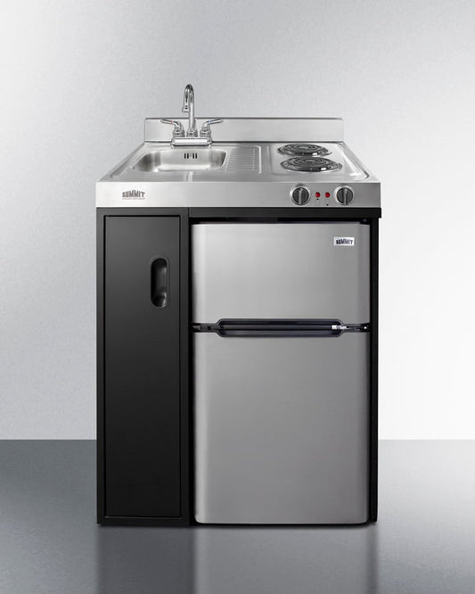 Summit C30ELBK 30" Wide All-In-One Kitchenette