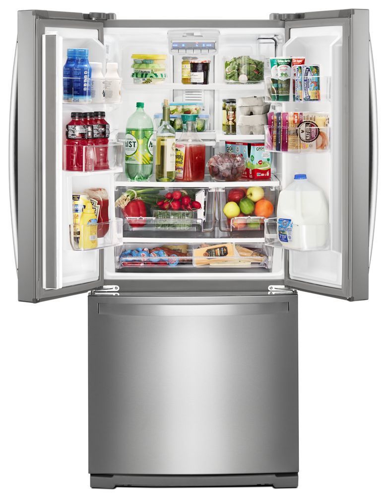 Whirlpool WRF560SMHZ 30-Inch Wide French Door Refrigerator - 20 Cu. Ft.