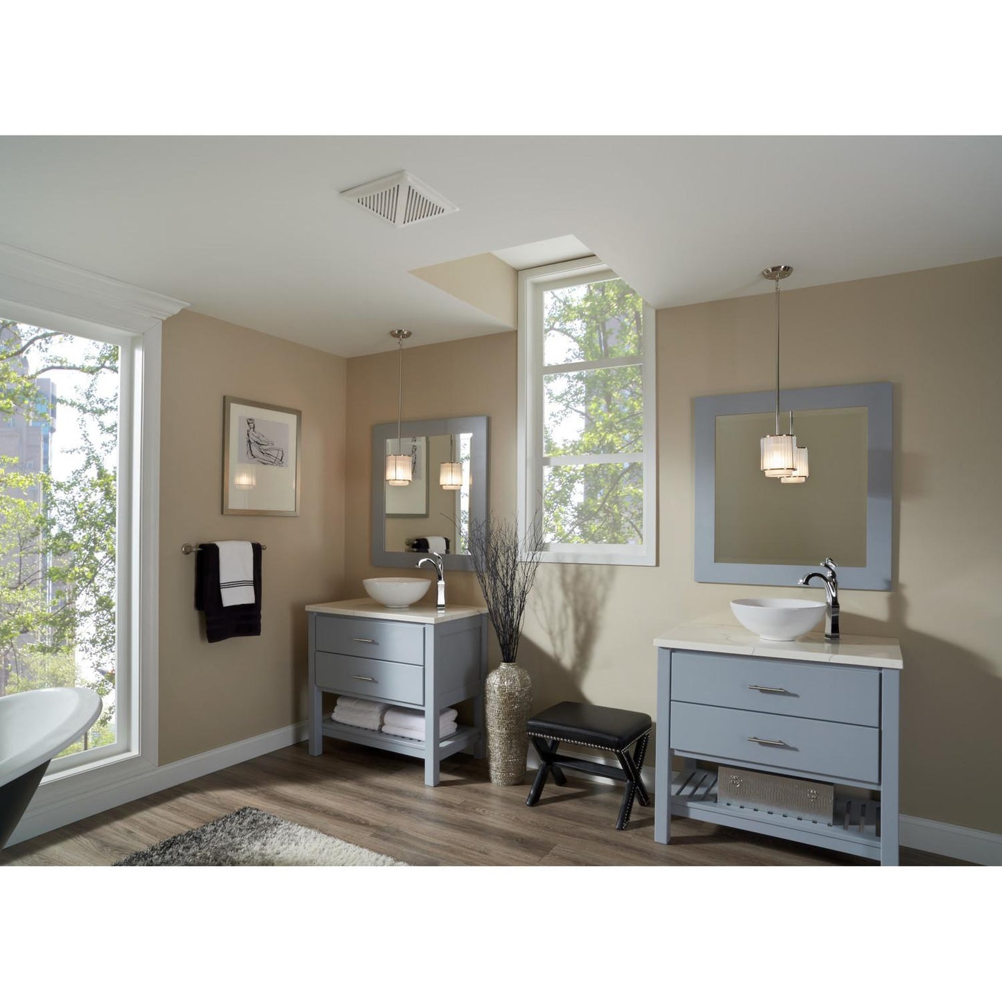 Broan AR80X Broan-Nutone® Wall Vent Kit, 3" Or 4" Round Duct