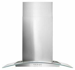 Amana WVW51UC0FS 30" Concave Glass Wall Mount Range Hood - Stainless Steel