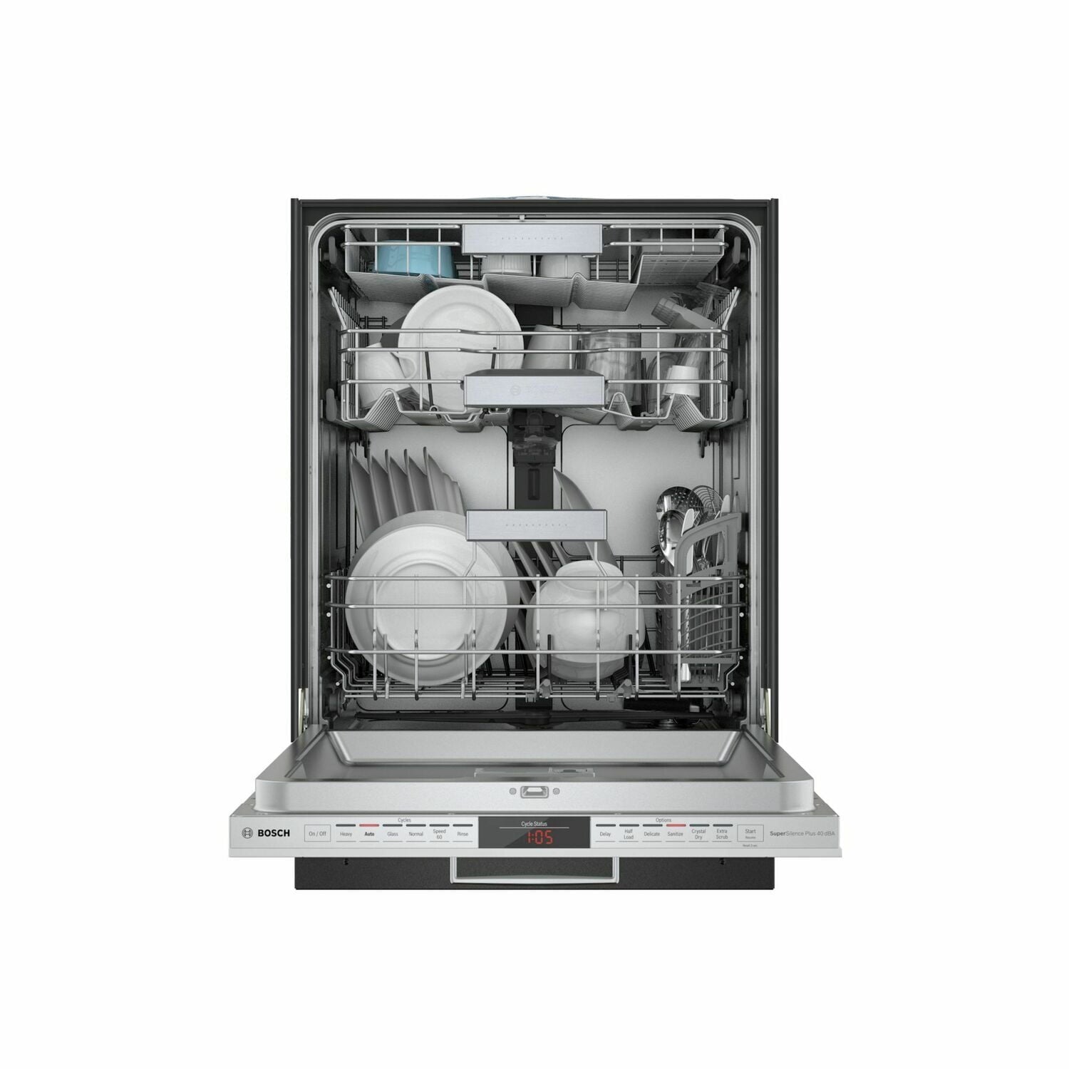 Bosch SHV88PZ53N Benchmark® Dishwasher 24'' Xxl Shv88Pz53N