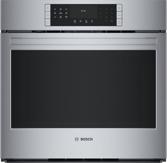 Bosch HBL8454UC 800 Series Single Wall Oven 30'' Stainless Steel Hbl8454Uc
