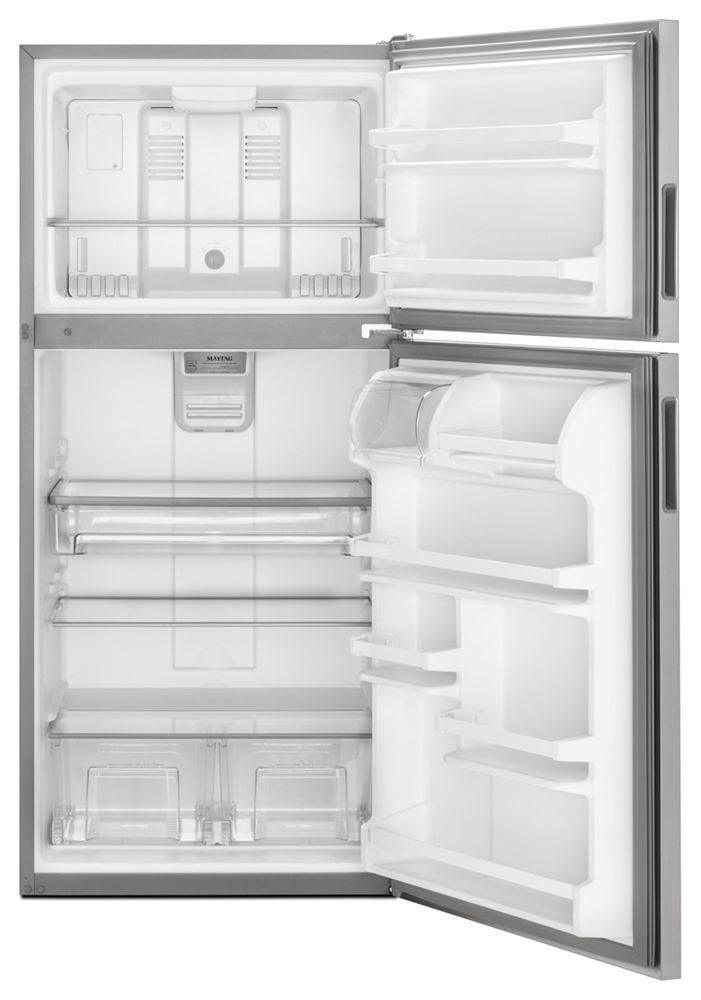 Maytag MRT118FFFZ 30-Inch Wide Top Freezer Refrigerator With Powercold® Feature- 18 Cu. Ft.