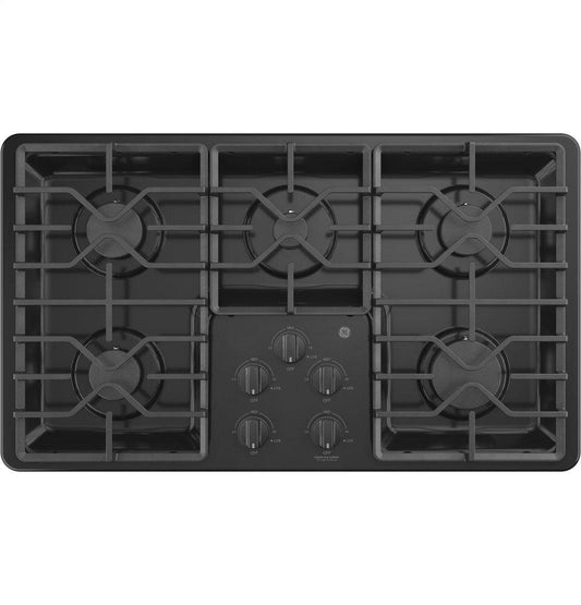 Ge Appliances JGP3036DLBB Ge® 36" Built-In Gas Cooktop With Dishwasher-Safe Grates