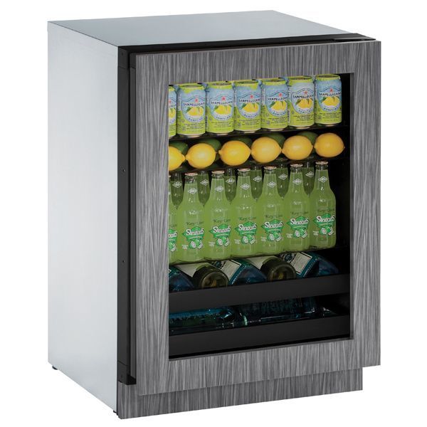 U-Line U3024BEVINT00B 3024Bev 24" Beverage Center With Integrated Frame Finish And Field Reversible Door Swing (115 V/60 Hz Volts /60 Hz Hz)