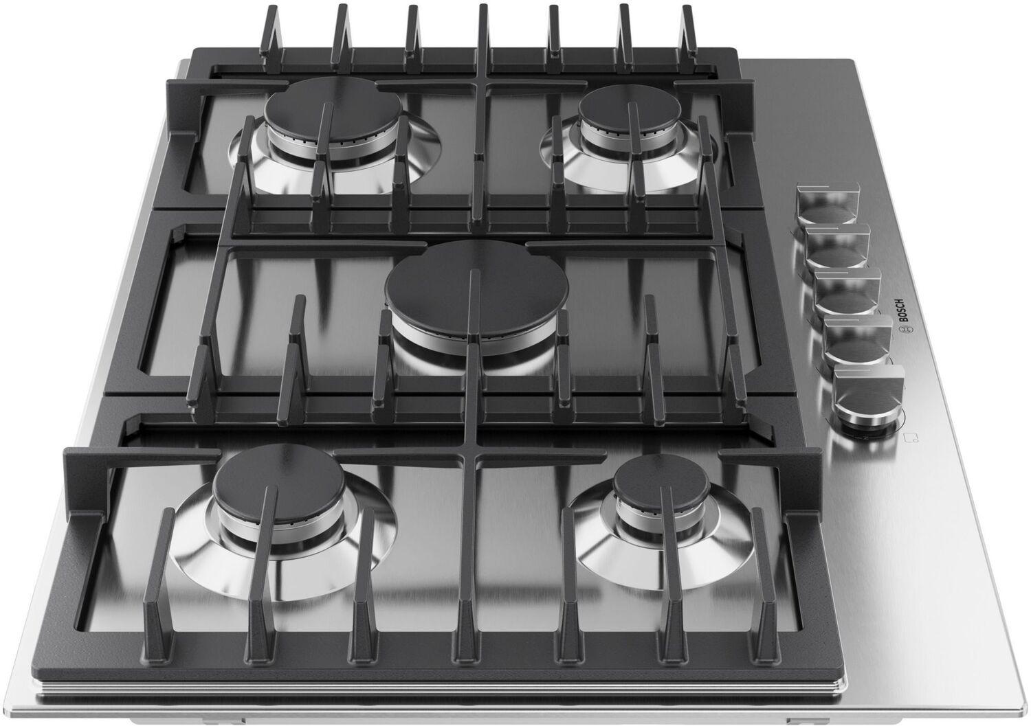 Bosch NGM3050UC 300 Series Gas Cooktop Stainless Steel