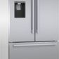 Bosch B36FD50SNS 500 Series French Door Bottom Mount Refrigerator 36'' Easy Clean Stainless Steel B36Fd50Sns