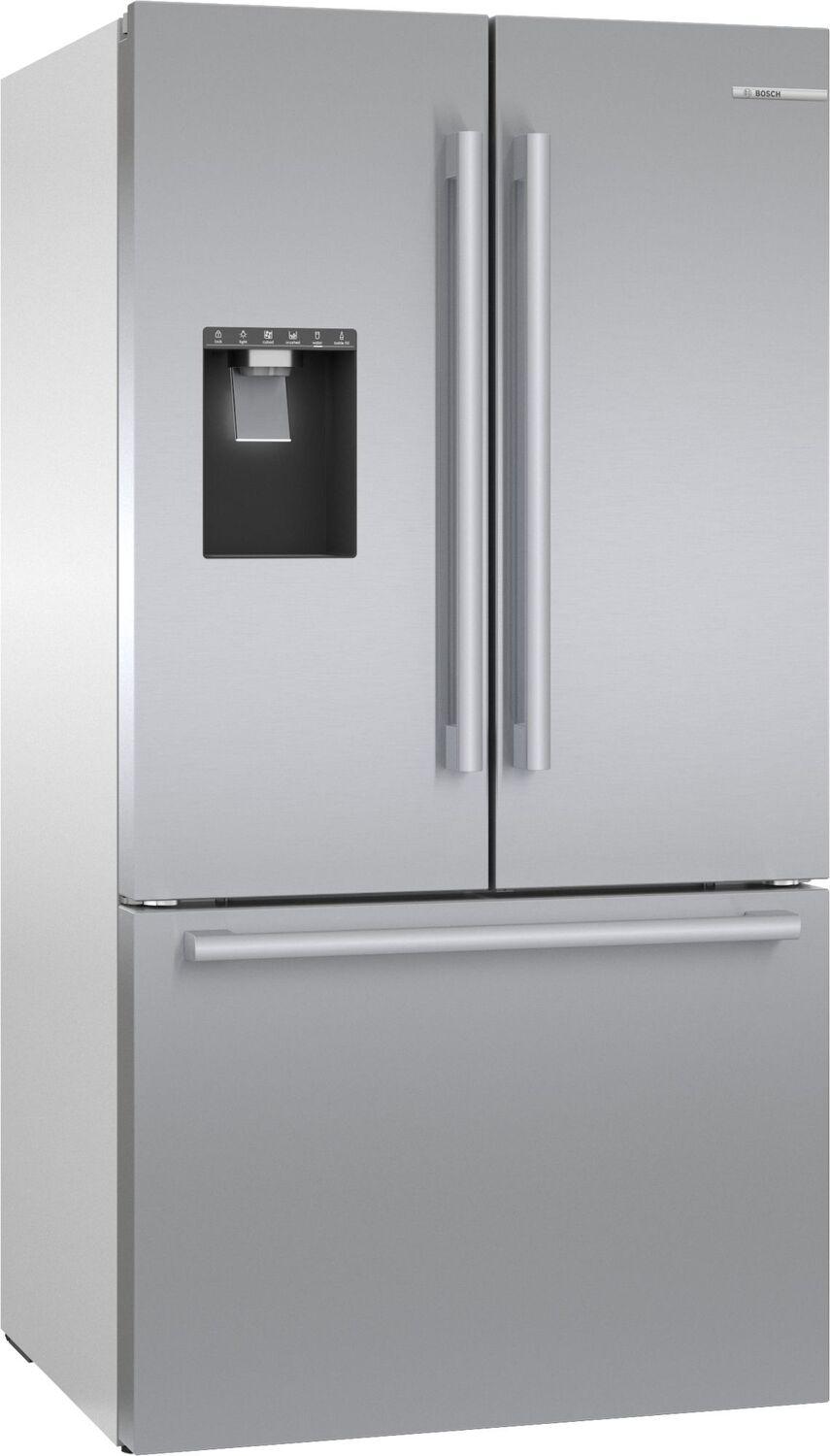 Bosch B36FD50SNS 500 Series French Door Bottom Mount Refrigerator 36'' Easy Clean Stainless Steel B36Fd50Sns