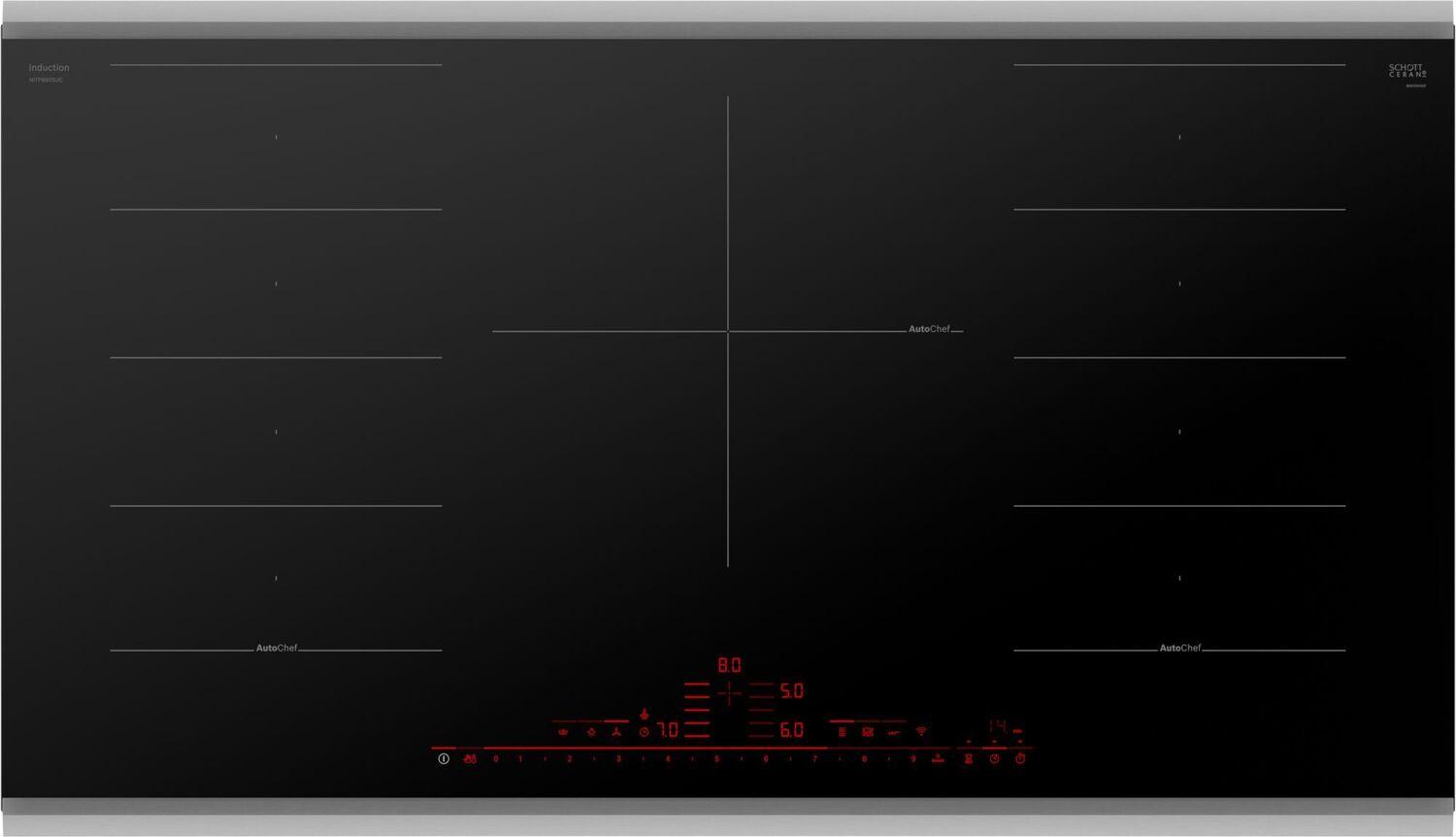 Bosch NITP660SUC Benchmark® Induction Cooktop 36'' Black, Surface Mount Without Frame Nitp660Suc