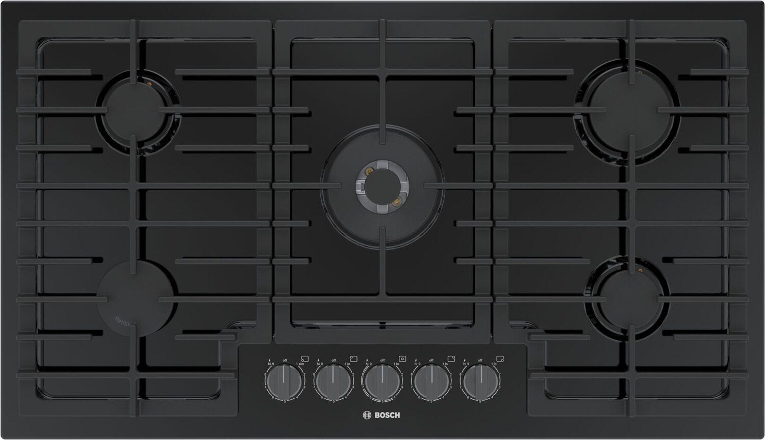 Bosch NGM8648UC 800 Series Gas Cooktop 36'' Black Ngm8648Uc