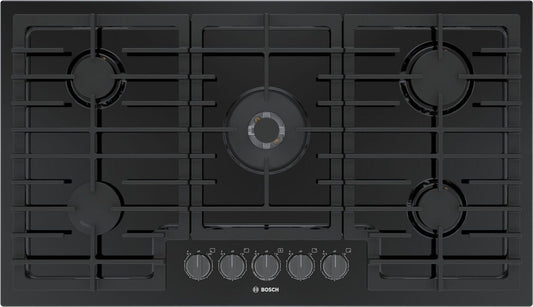 Bosch NGM8648UC 800 Series Gas Cooktop 36'' Black Ngm8648Uc