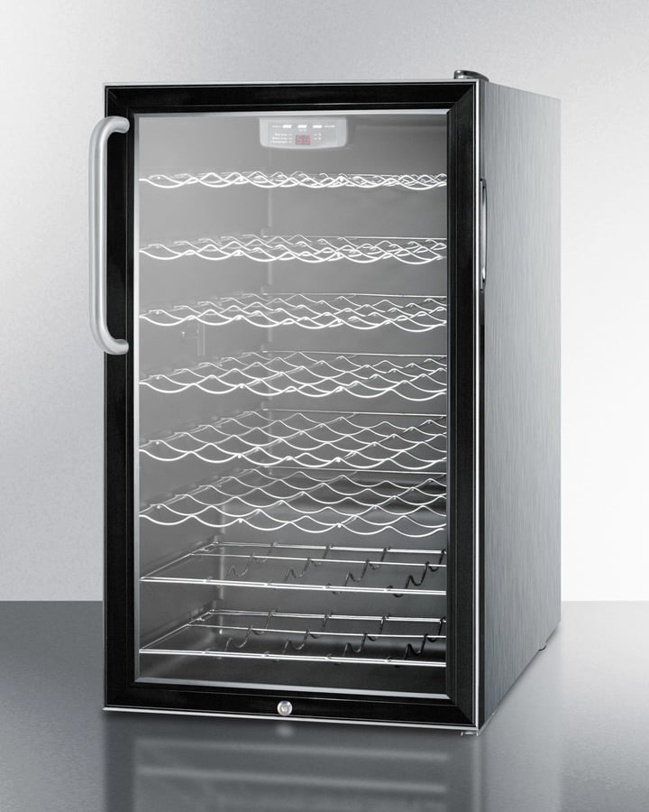 Summit SWC525L7CSS 20" Wide Built-In Wine Cellar