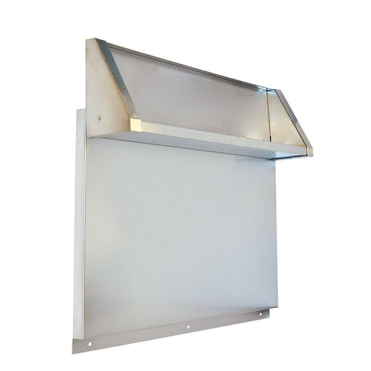 Maytag W10225949 Stainless Steel Backsplash With Dual Position Shelf