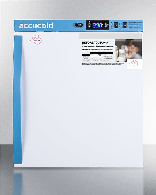 Summit MLRS1MC 1 Cu.Ft. Countertop Momcube Breast Milk Refrigerator