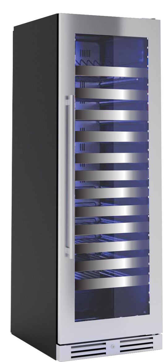 Xo Appliance XOU2470WGS Tall Single Zone Wine Ss Glass