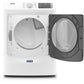 Maytag MED6630HW Front Load Electric Dryer With Extra Power And Quick Dry Cycle - 7.3 Cu. Ft.