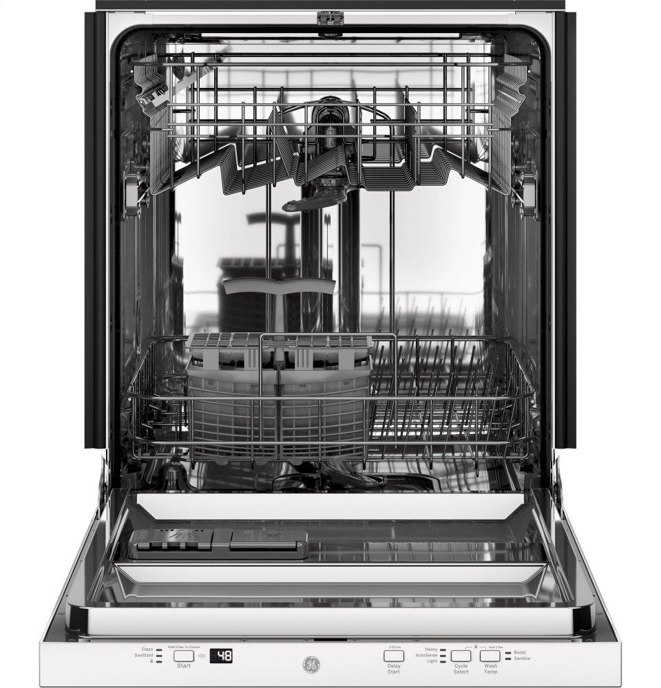 Ge Appliances GDT226SGLWW Ge® Ada Compliant Stainless Steel Interior Dishwasher With Sanitize Cycle