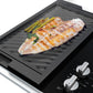 Maytag MEC8836HS 36-Inch Electric Cooktop With Reversible Grill And Griddle