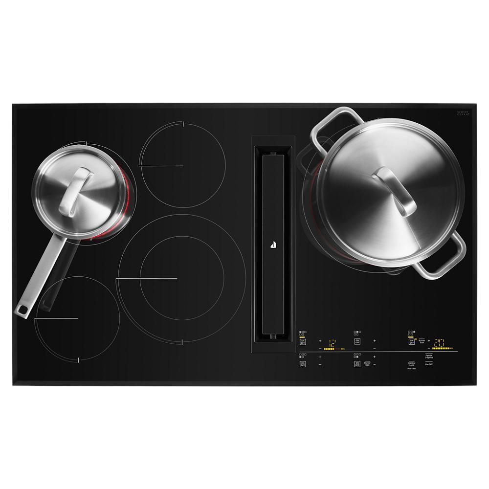 Jennair JED4536KB 36" Oblivion Glass Electric Radiant Downdraft Cooktop With Tap Touch Controls