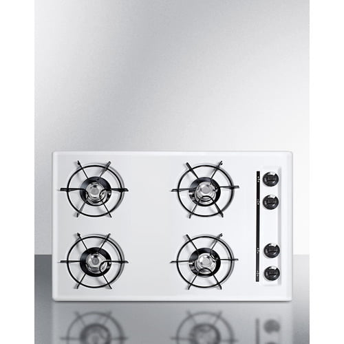 Summit WNL05P 30" Wide 4-Burner Gas Cooktop