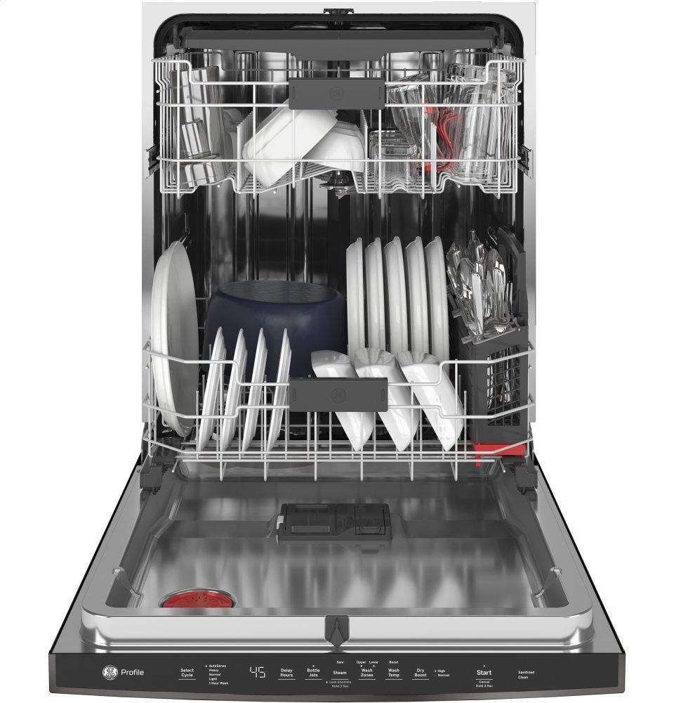 Ge Appliances PDT715SBNTS Ge Profile&#8482; Top Control With Stainless Steel Interior Dishwasher With Sanitize Cycle & Dry Boost With Fan Assist