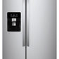 Whirlpool WRS331SDHM 33-Inch Wide Side-By-Side Refrigerator - 21 Cu. Ft.