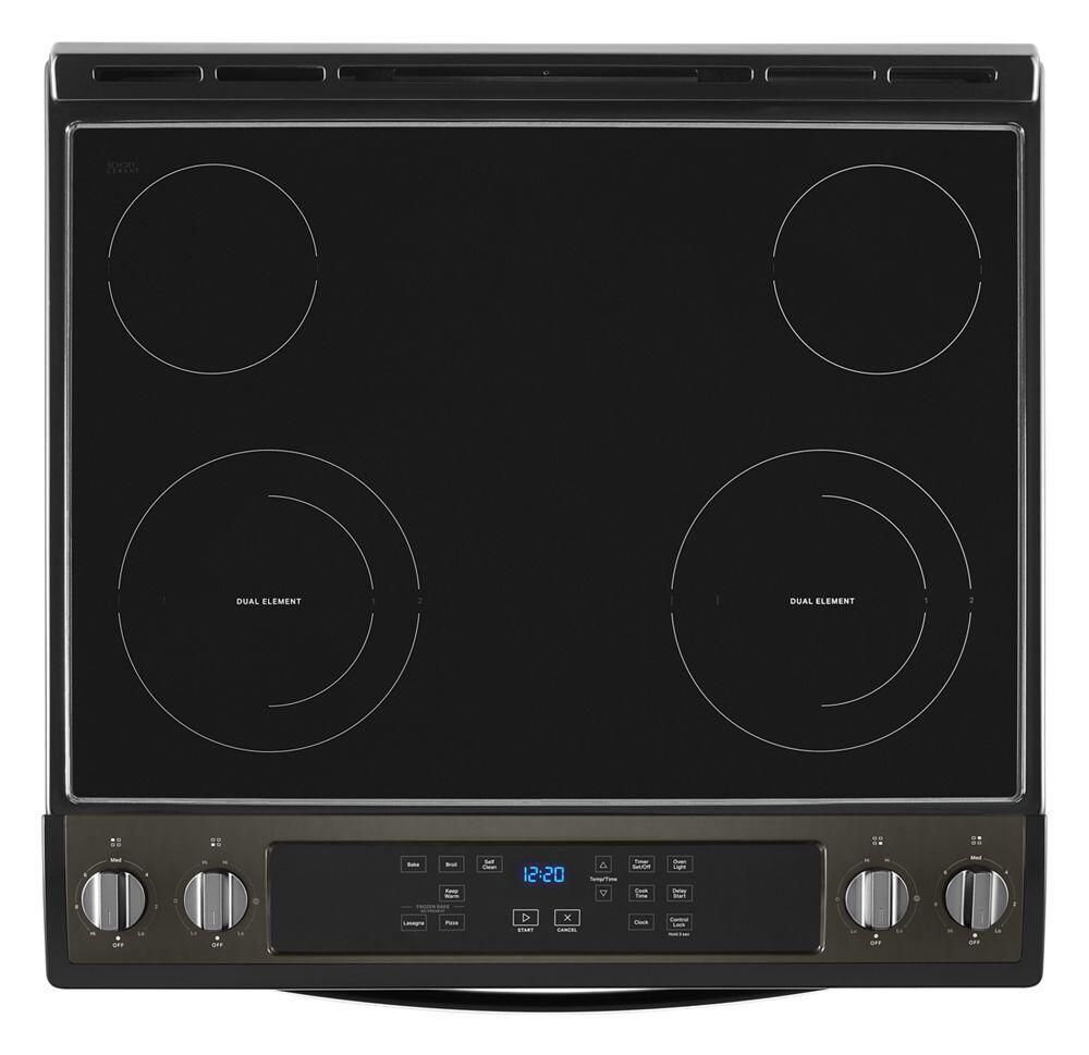 Whirlpool WEE515S0LV 4.8 Cu. Ft. Whirlpool® Electric Range With Frozen Bake&#8482; Technology