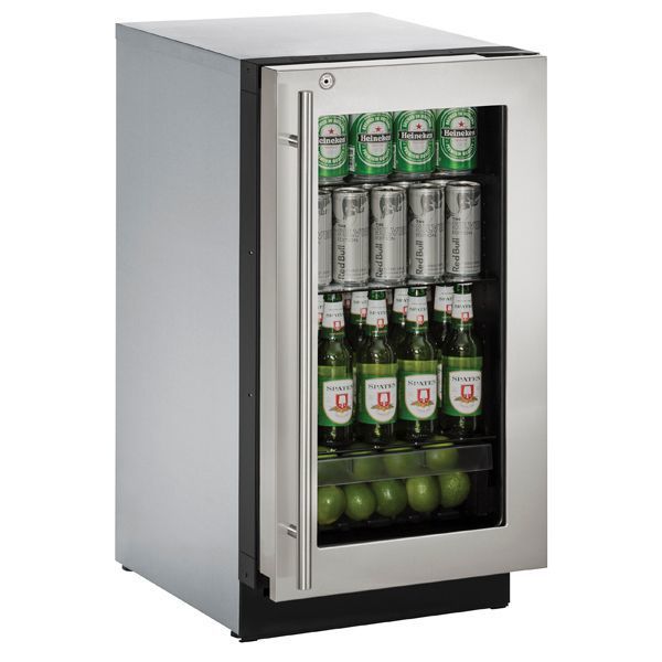 U-Line U3018RGLS13B 3018Rgl 18" Refrigerator With Stainless Frame Finish (115 V/60 Hz Volts /60 Hz Hz)