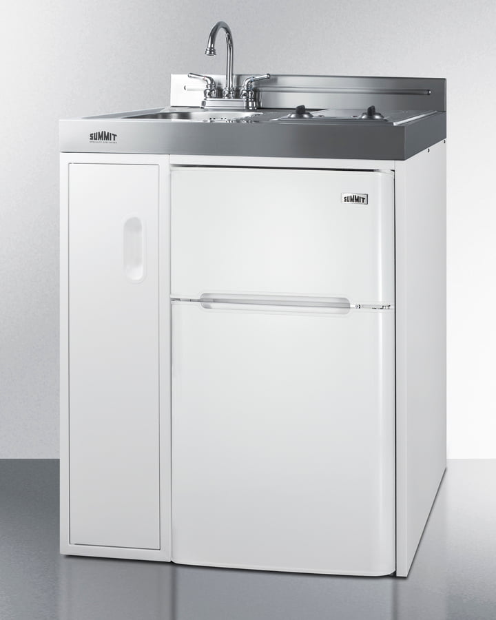 Summit C30ELGLASS 30" Wide All-In-One Kitchenette