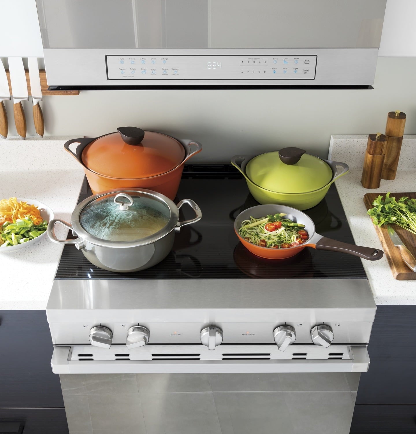 Haier Gas Range and Cooktop - Using a Wok