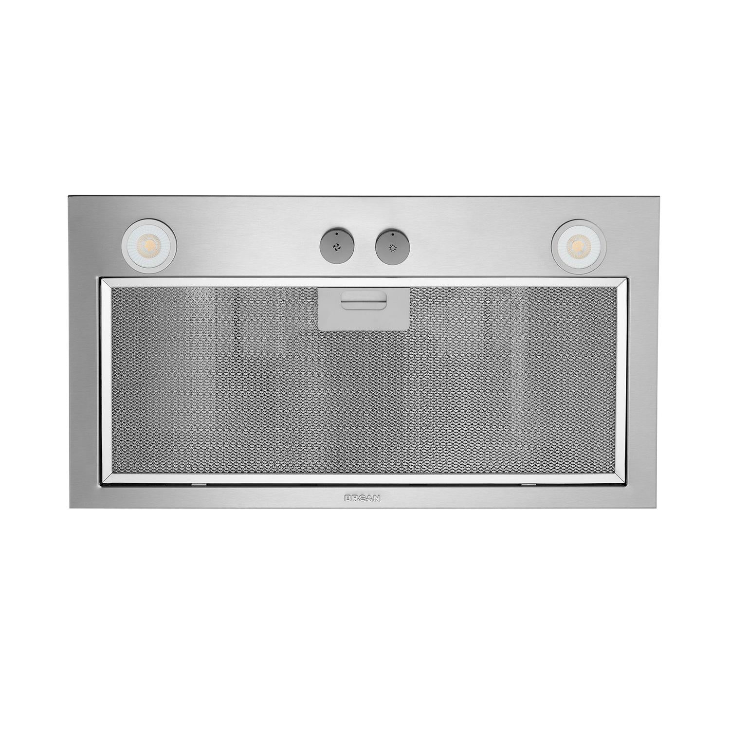 Broan PM400SS Broan® 21-Inch Custom Range Hood Power Pack, 450 Max Blower Cfm, Stainless Steel