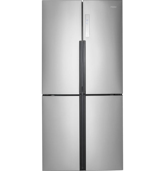 Haier HRQ16N3BGS 16.4 Cu. Ft. Quad Door Refrigerator