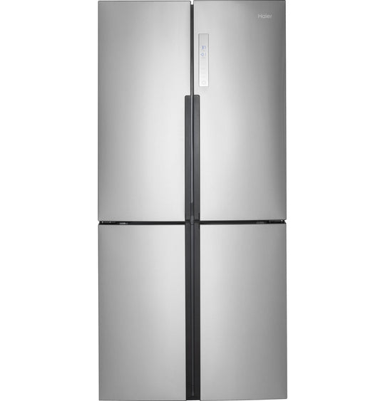Haier HRQ16N3BGS 16.4 Cu. Ft. Quad Door Refrigerator
