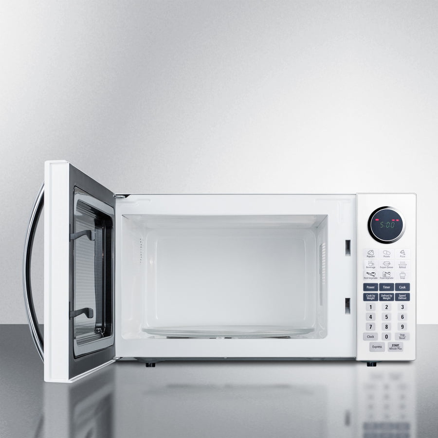 Summit SM1102WH Large 1000W Microwave In White Finish; Replaces Sm1100W