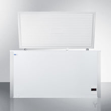 Summit EQFF122 Commercially Listed 13.1 Cu.Ft. Frost-Free Chest Freezer In White With Digital Thermostat For General Purpose Storage; Replaces Scff120