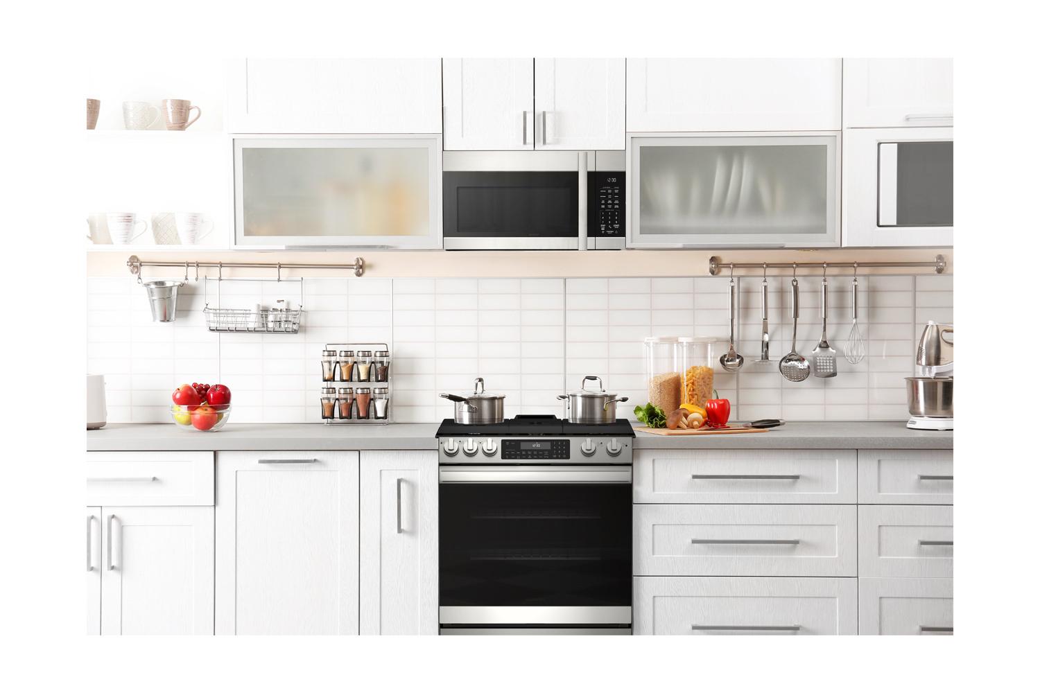 Sharp SMO1754JS 1.7 Cu. Ft. Over-The Range Microwave Oven