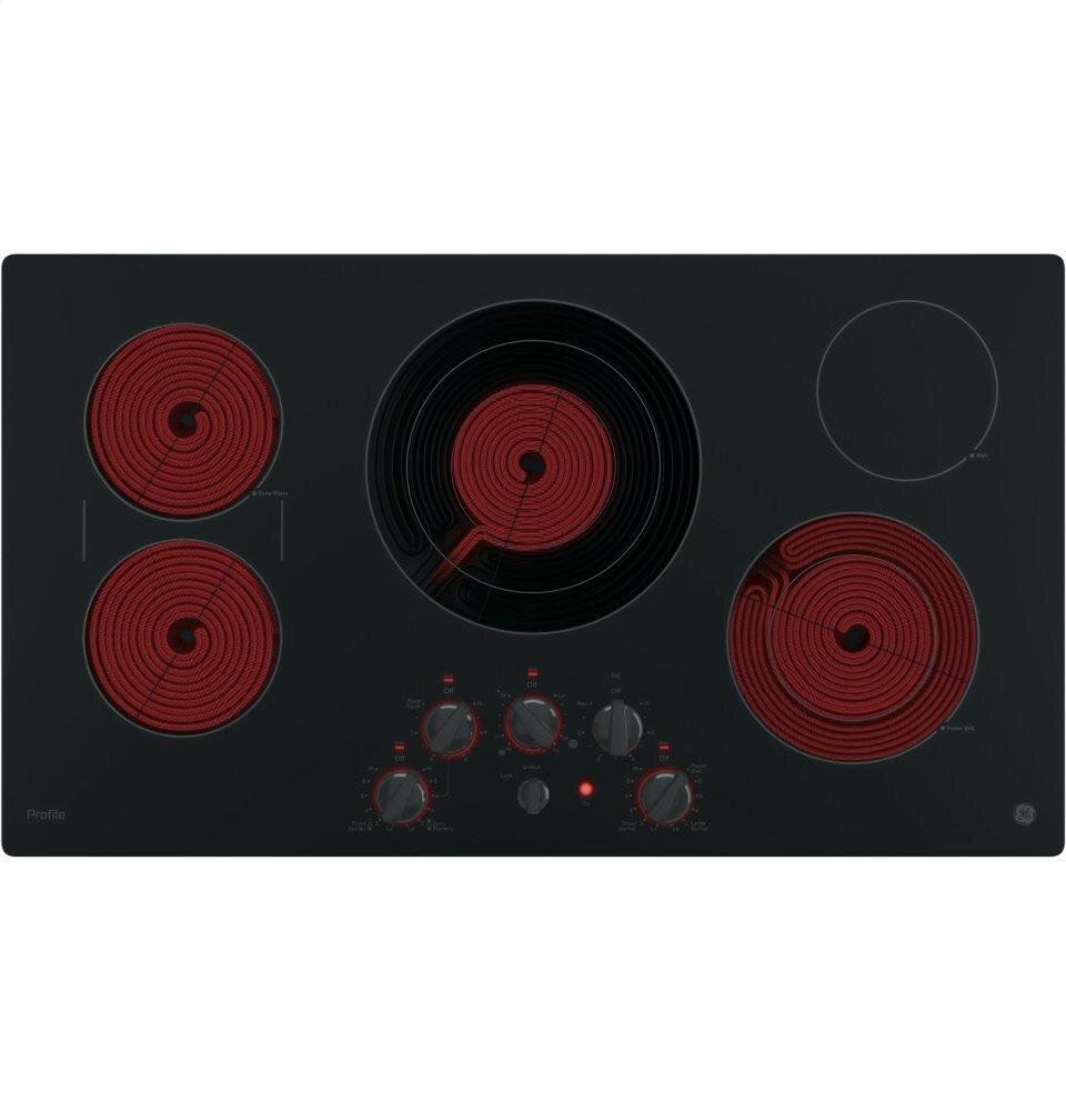 Ge Appliances PP7036DJBB Ge Profile™ 36" Built-In Knob Control Cooktop
