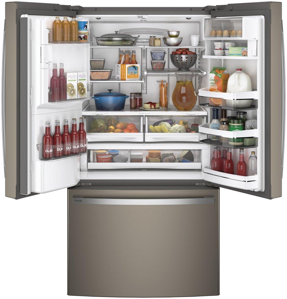 Ge Appliances PFE28KMKES Ge Profile&#8482; Series Energy Star® 27.7 Cu. Ft. French-Door Refrigerator With Hands-Free Autofill