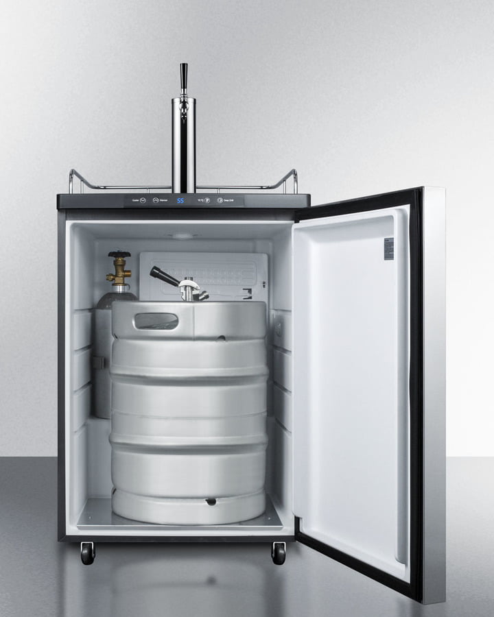Summit SBC635M7SSHH 24" Wide Kegerator