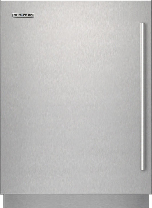 Sub-Zero 9029029 Stainless Steel Solid Door Panel - Tubular Handle, Left Hinge