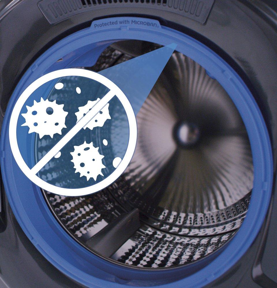 Ge Appliances GFW850SPNDG Ge® 5.0 Cu. Ft. Capacity Smart Front Load Energy Star® Steam Washer With Smartdispense™ Ultrafresh Vent System With Odorblock™ And Sanitize + Allergen