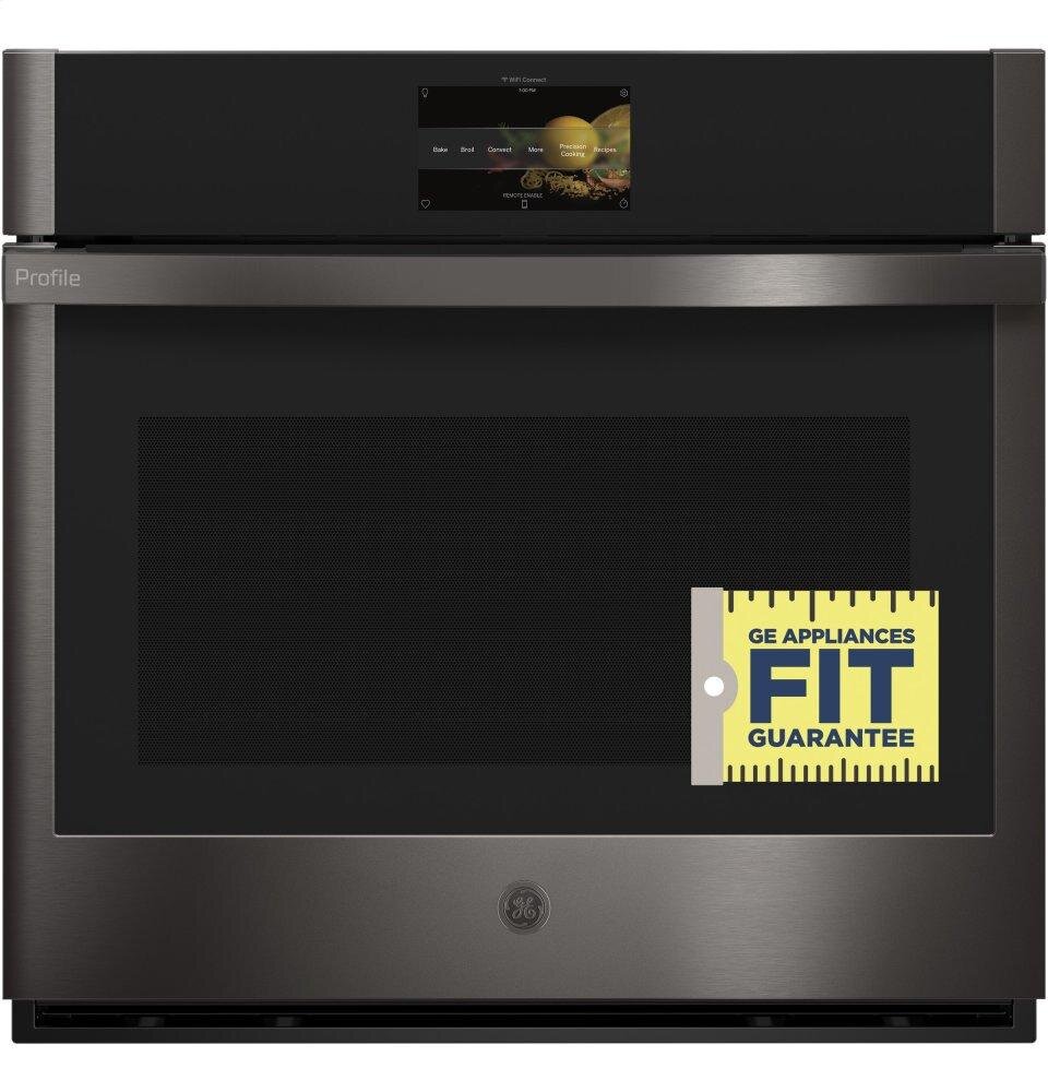 Ge Appliances PTS9000BNTS Ge Profile™ 30" Smart Built-In Convection Single Wall Oven With In-Oven Camera And No Preheat Air Fry
