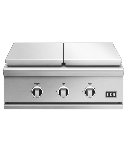 Dcs GDSBE1302N 30" Griddle/Side Burner, Natural Gas